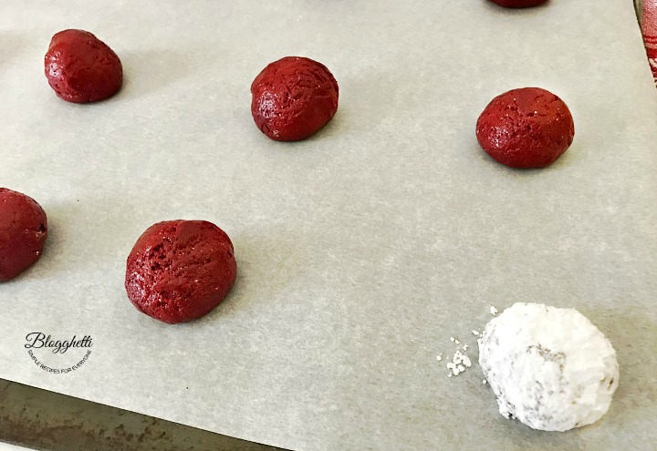 crinkle cookie dough balls