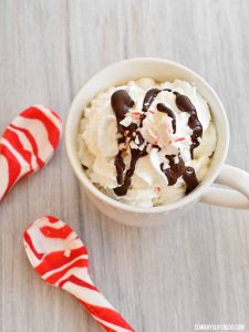 peppermint hot chocolate