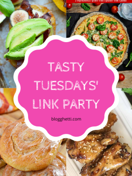 Jan 14 Tasty Tuesdays' Link Party Features