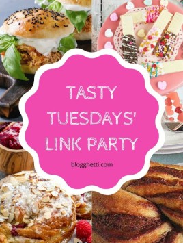 Feb 4 Tasty Tuesdays' Link Party features collage