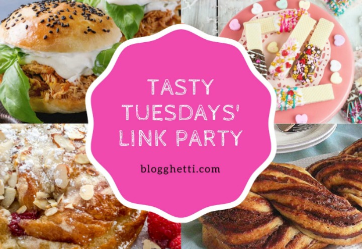 Feb 4 Tasty Tuesdays' Link Party features collage