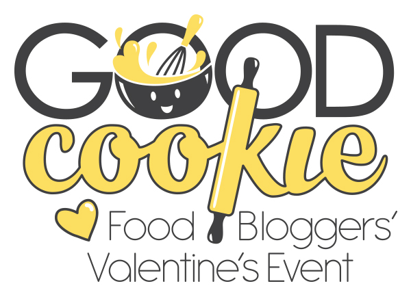 Good cookie food bloggers' Valentine event logo