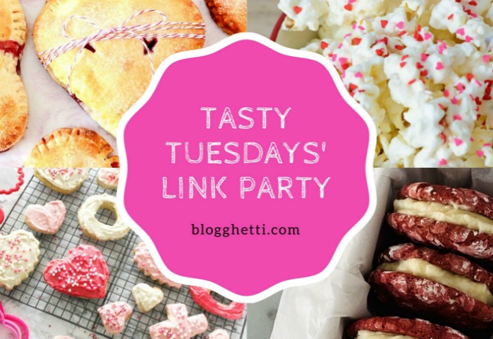 Tasty Tuesdays' Link Party features collage - Feb 11