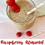 Easy Raspberry Almond Coffee Smoothie