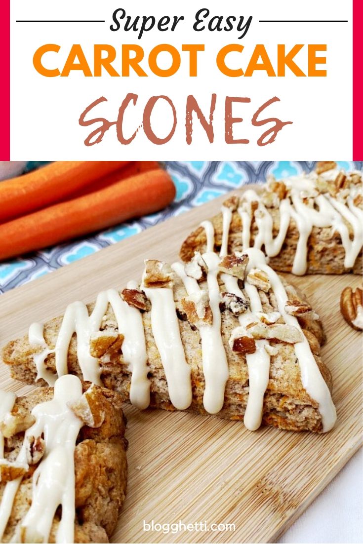 Carrot Cake Scones Embed - Food Fanatic