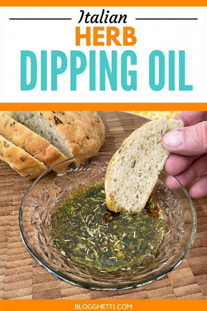 Easy Italian Herb Dipping Oil