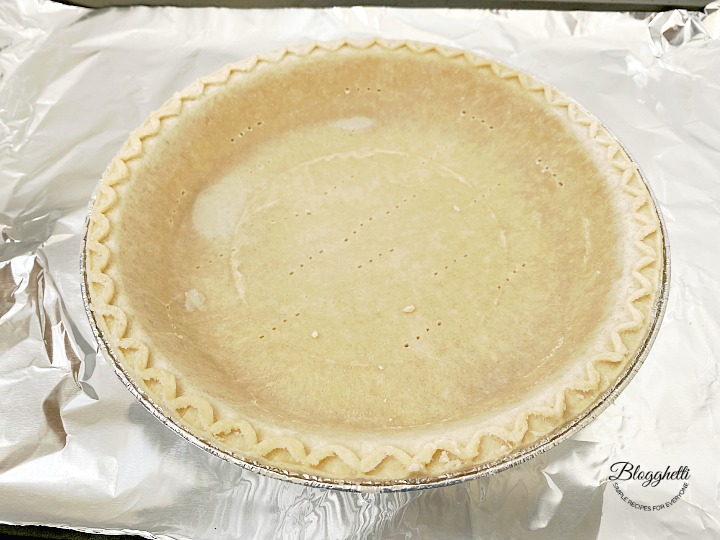 pie crust ready to make a quiche