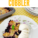 Easy Blackberry Cobbler