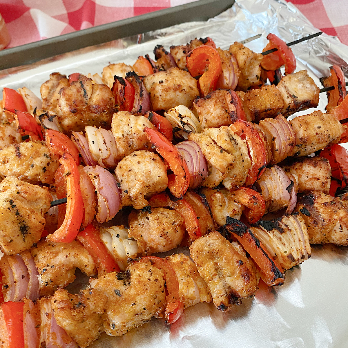 feature image for chicken skewers