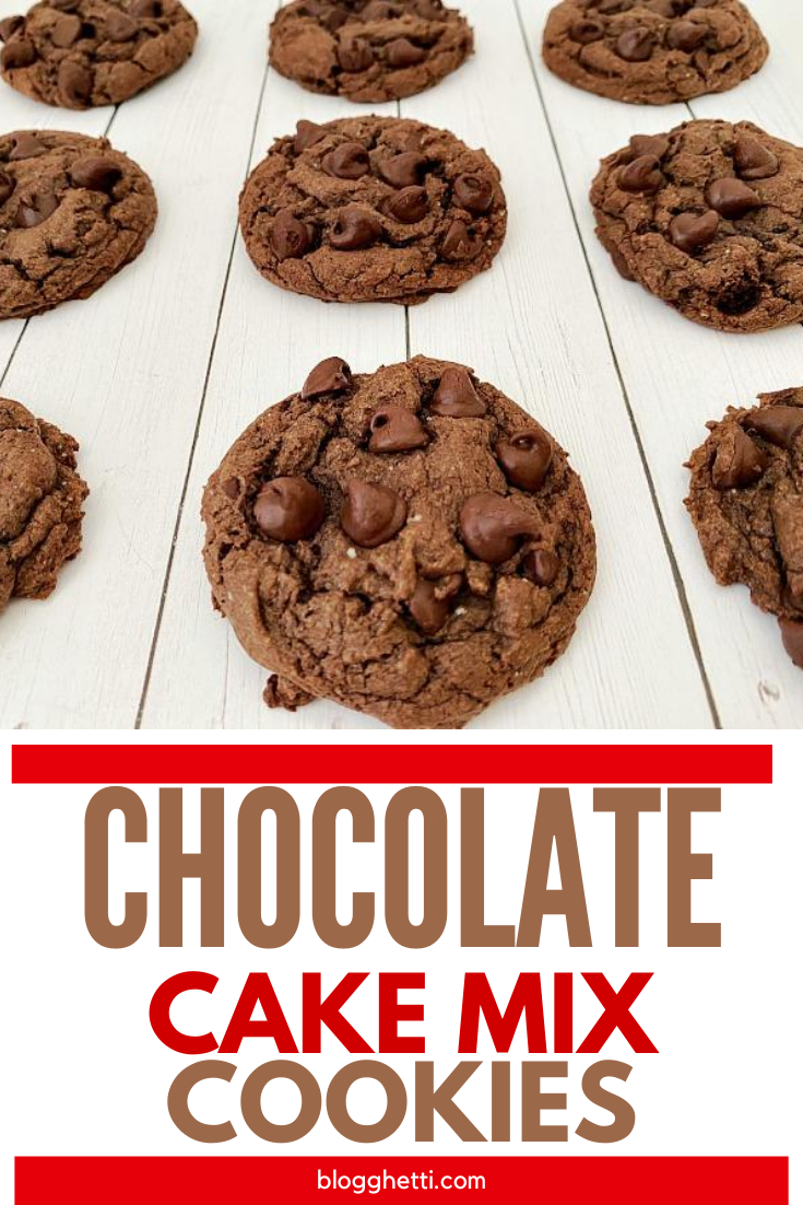 Easy Chocolate Cake Mix Cookies