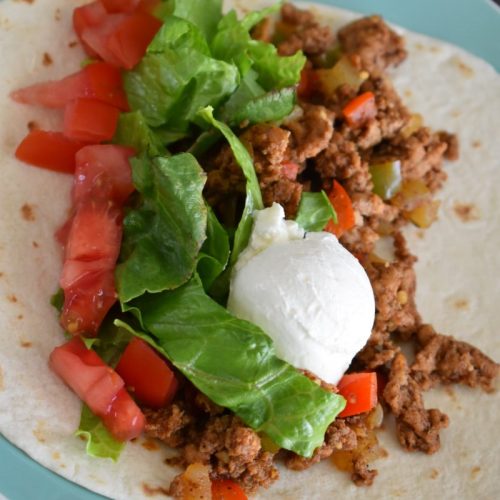 healthy turkey tacos