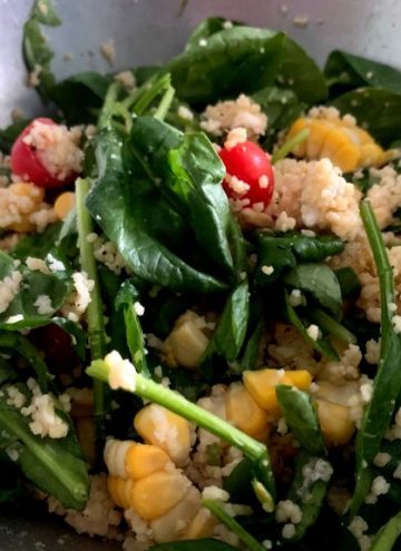 spinach-tomato-couscous-salad