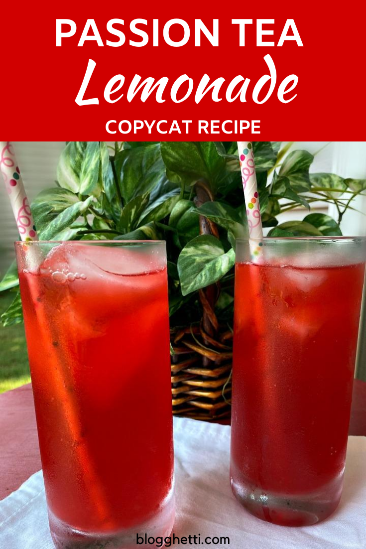 starbucks copycat recipe for passion tea lemonade