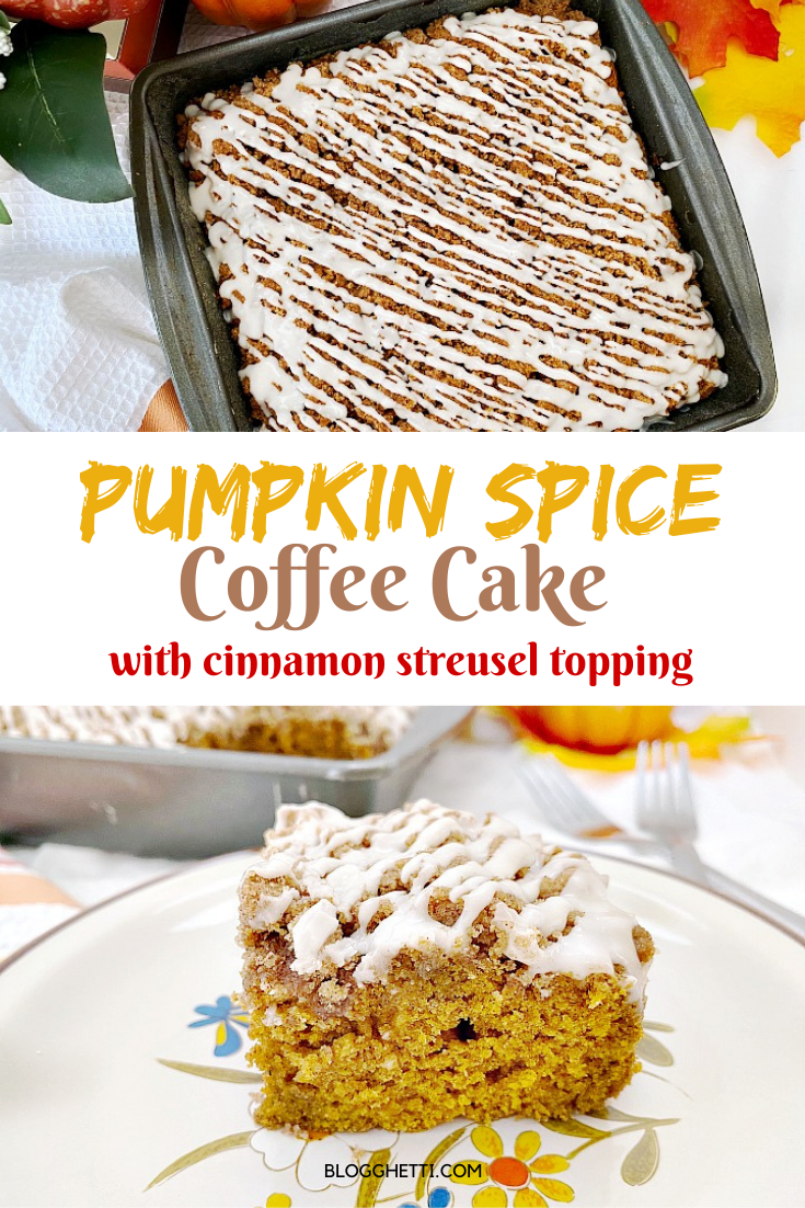Pumpkin Spice Coffee Cake Recipe