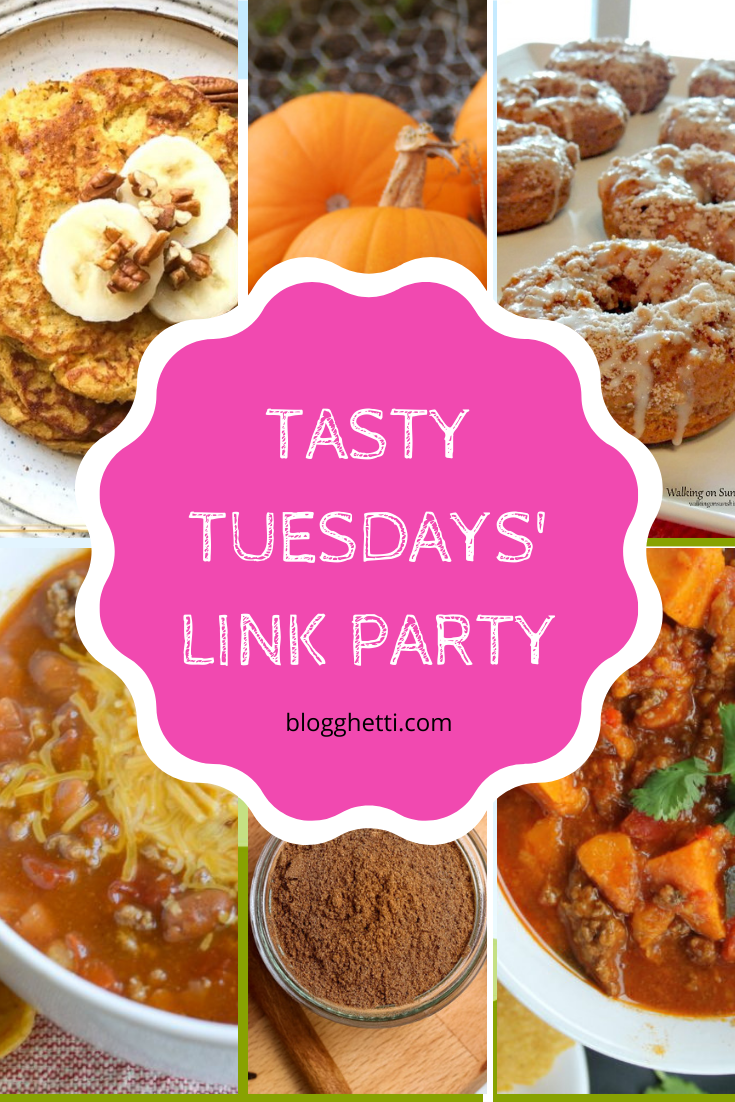 Tasty Tuesdays’ Link Party Features Pumpkin Recipes