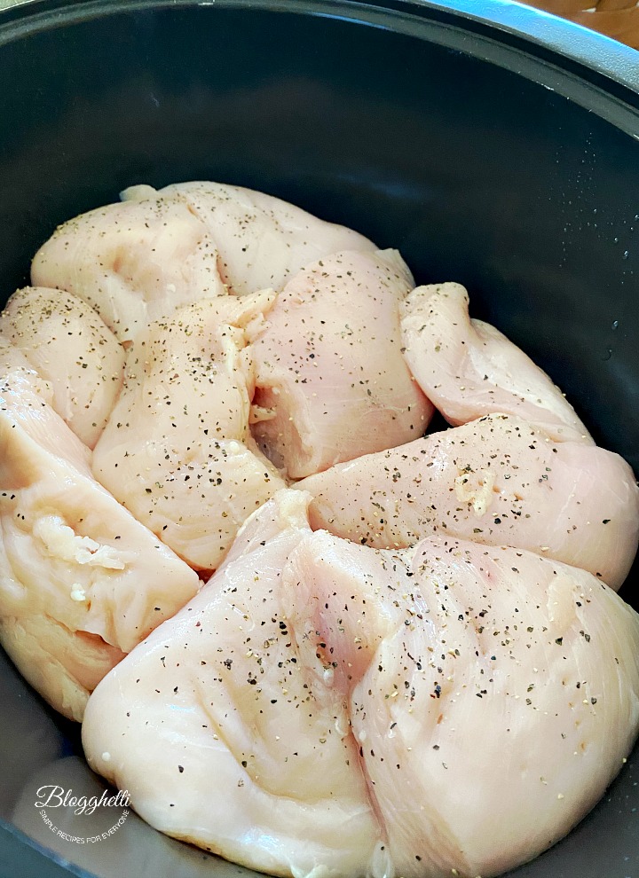 chicken breasts in crock pot