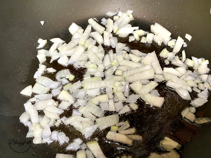 sauted onions in skillet