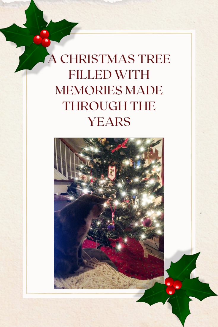 A Christmas Tree Filled with Memories Made Through the Years