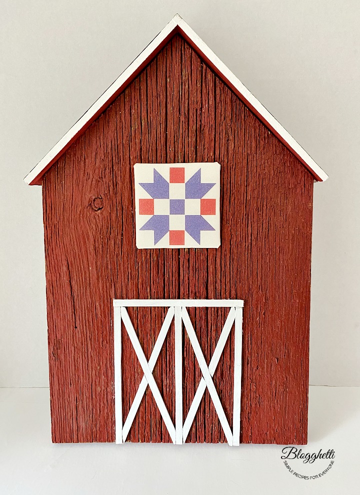 Barn decor made from barn wood