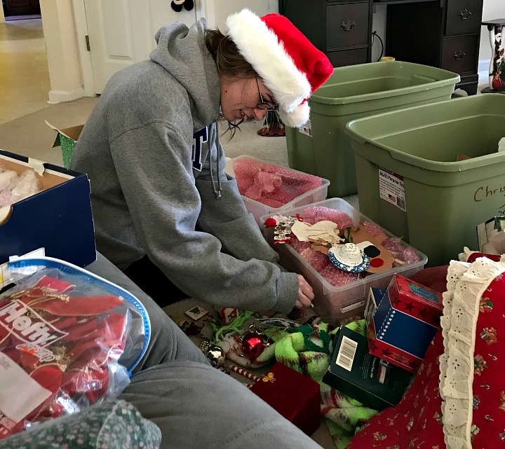 sorting ornaments