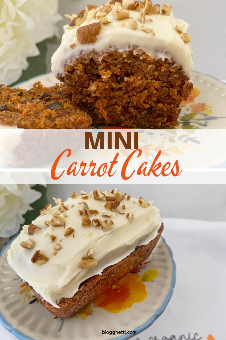 Carrot Patch Miniature Bundt Cakes