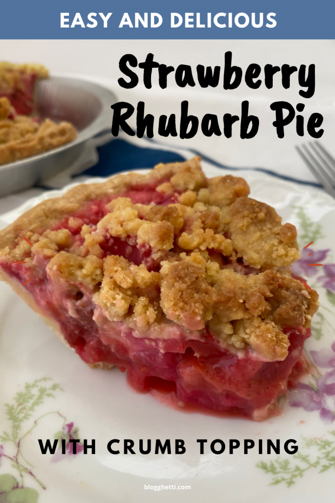 easy and delicious strawberry rhubarb pie
