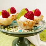 feature image for key lime tarts