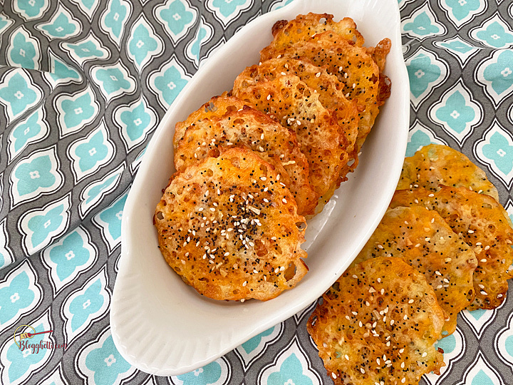 Everything But The Bagel Parm Cheese Crisps - KETO Friendly - Handrafted