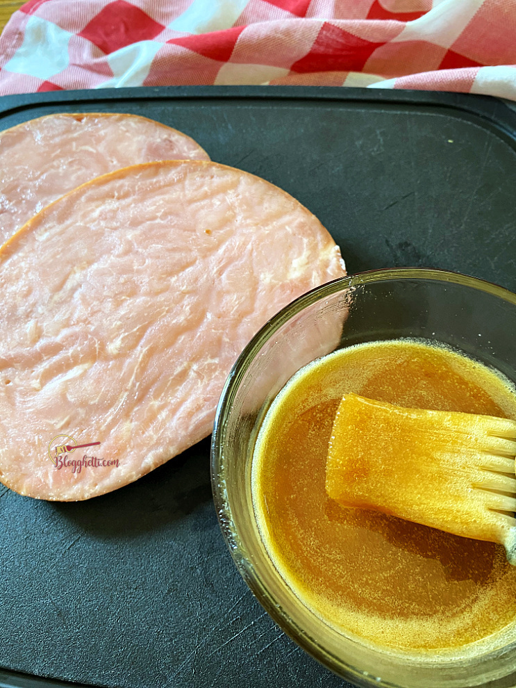 Honey mustard glaze for ham