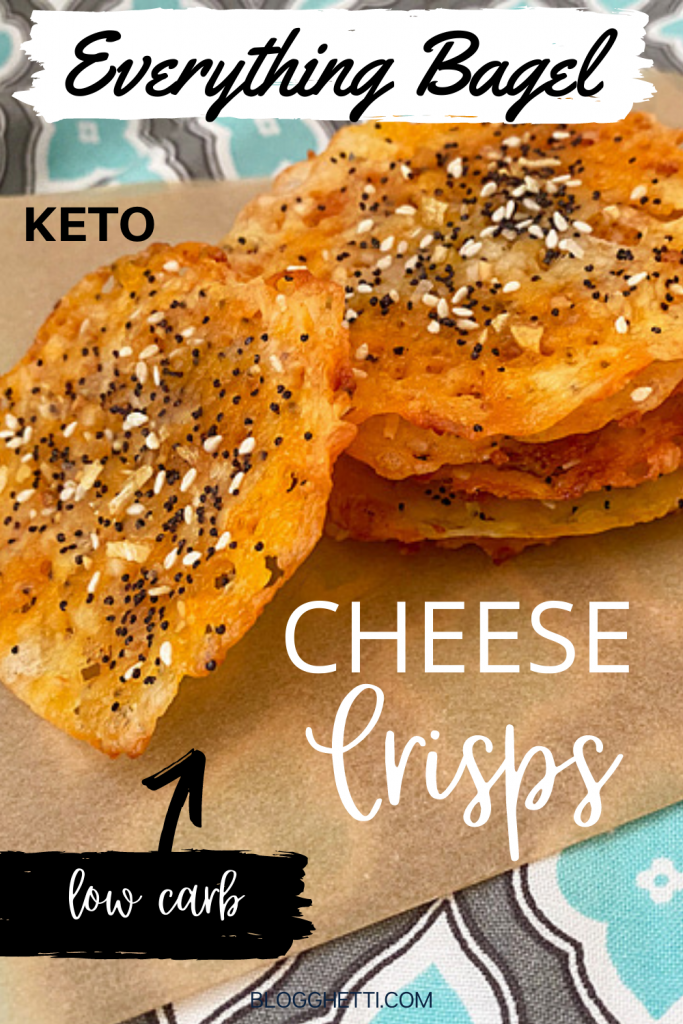 Keto Everything Bagel Seasoning Cheese Crisps