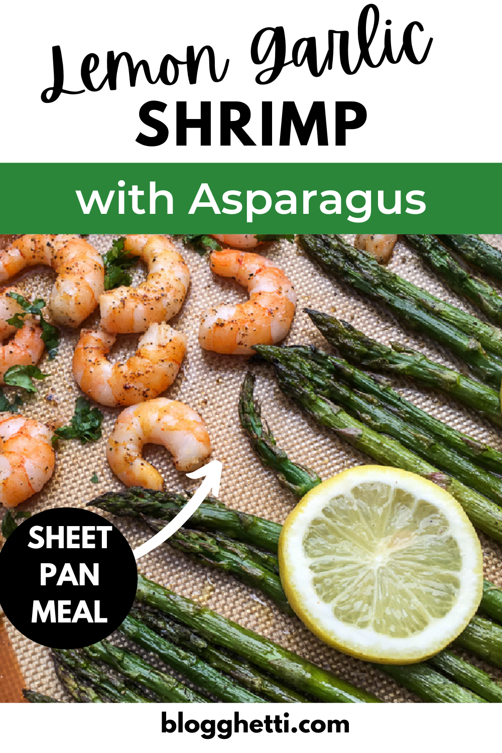 Sheet Pan Shrimp and Asparagus Recipe