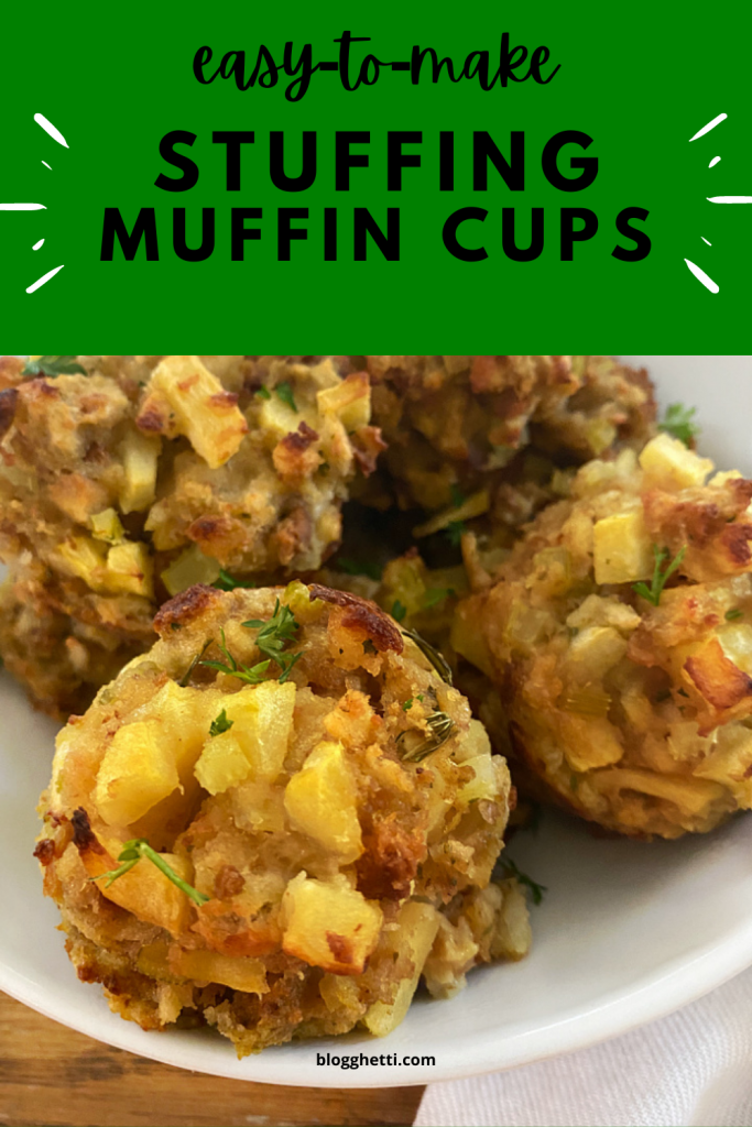 stuffing muffin cups image with text overlay
