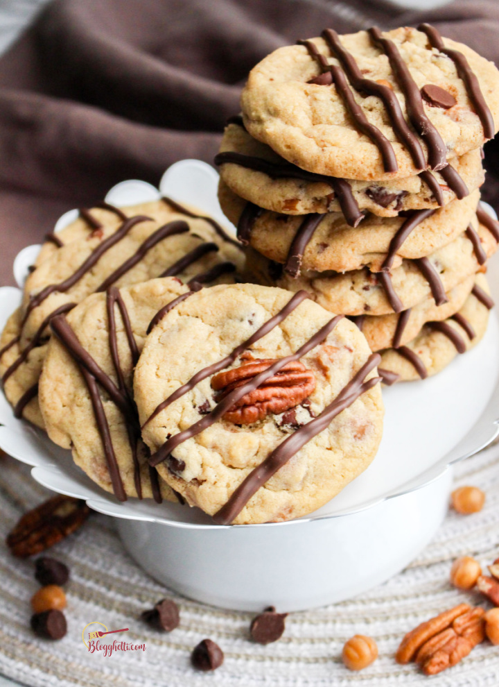 Turtle Chocolate Chip Cookies