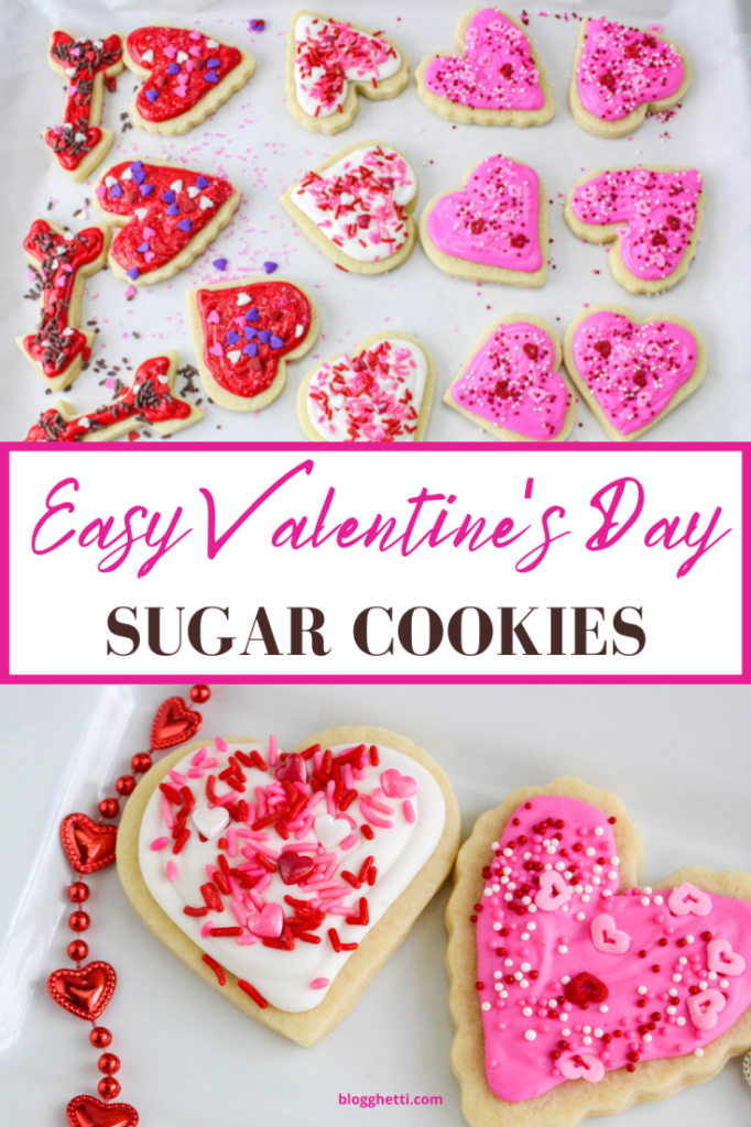 Valentine's Day cookies collage with text overlay (1)