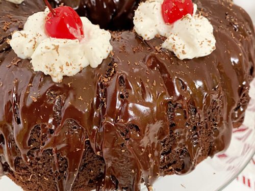 Easy Black Forest Bundt Cake