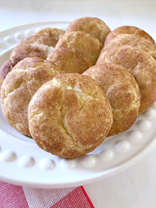 The Best Snickerdoodle Cookies  is a buttery cookie rolled in cinnamon sugar and baked to perfection. 