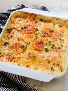 Cheesy Scallop Potatoes Recipe