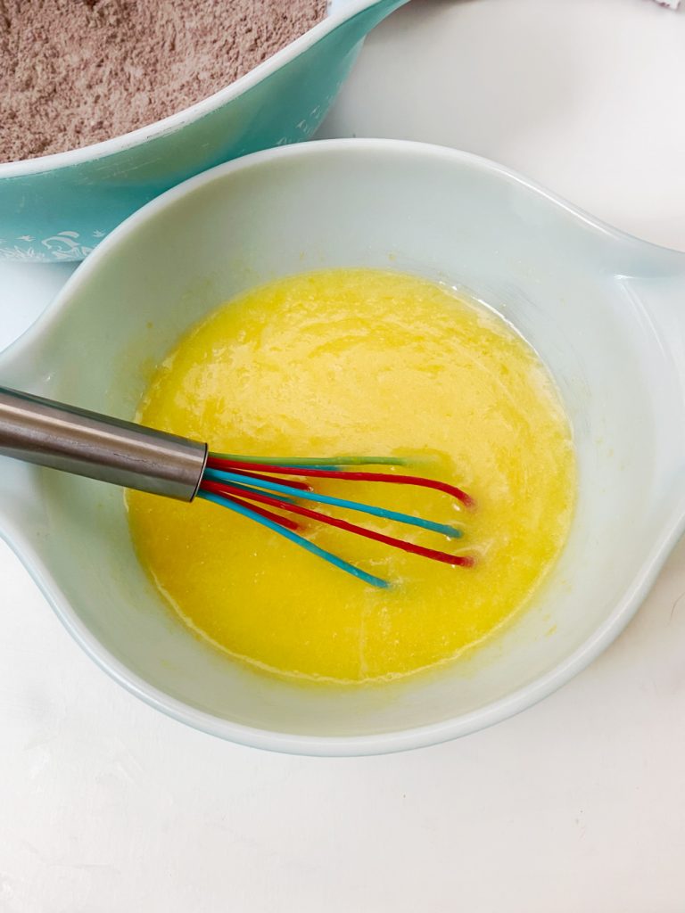 sugar butter and egg mixture for pizzelles