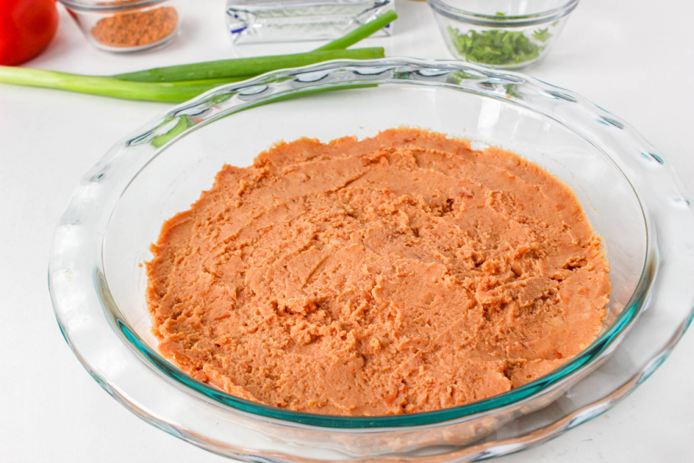 refried beans layer of dip