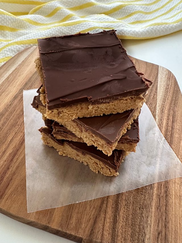 Easy No Bake Peanut Butter Bars Recipe