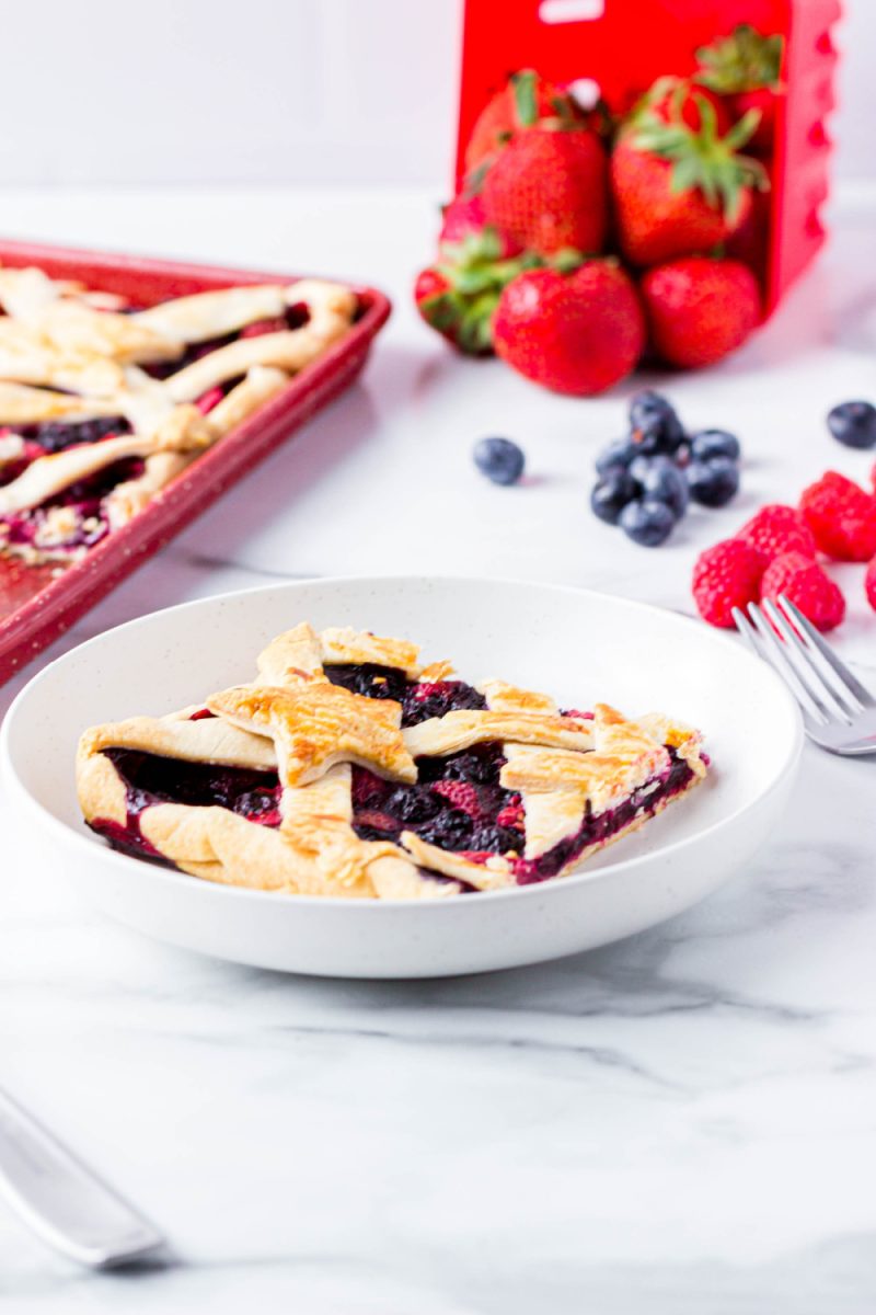 serve up this mixed berry pie