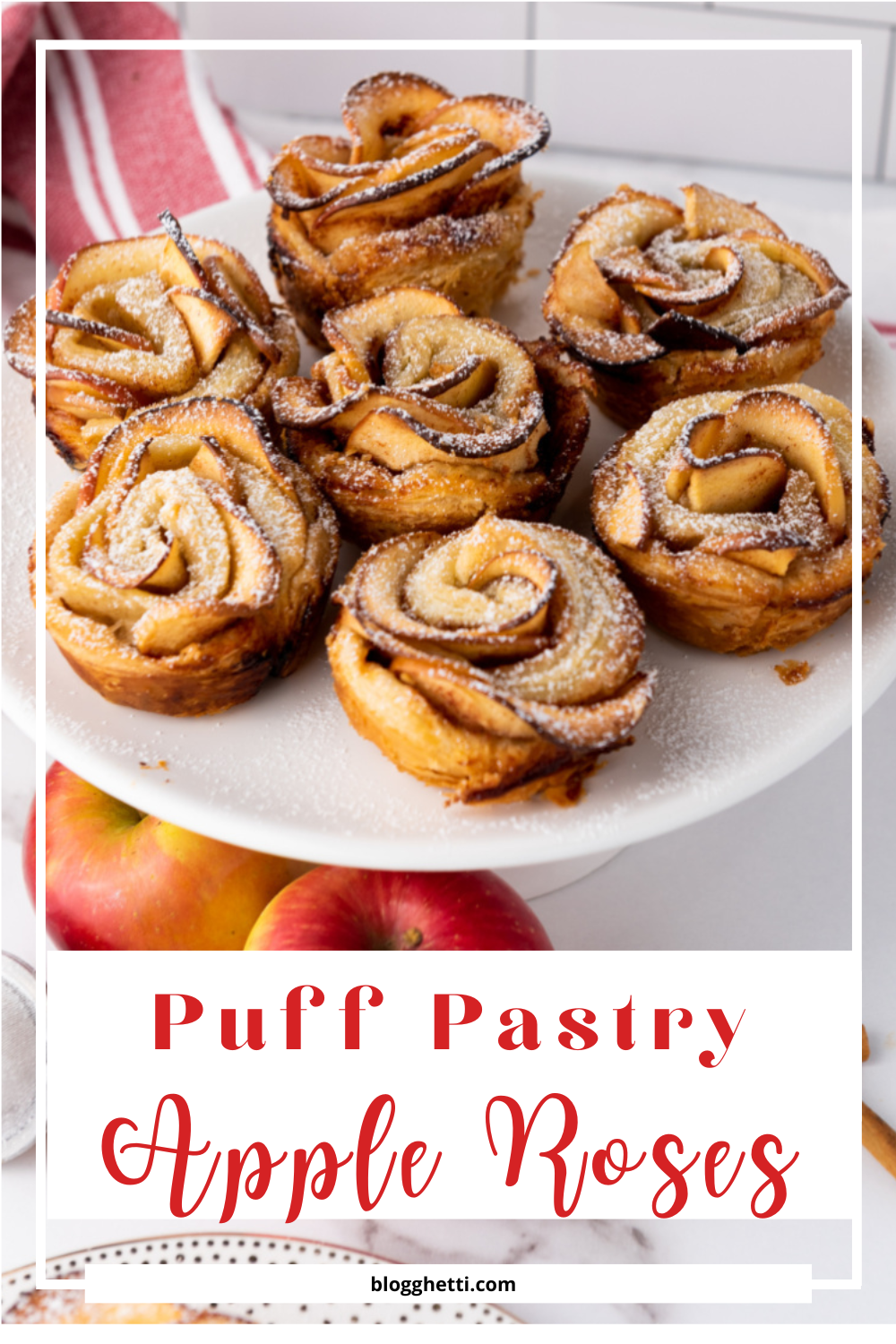 Puffed Pastry Apple Roses Recipe