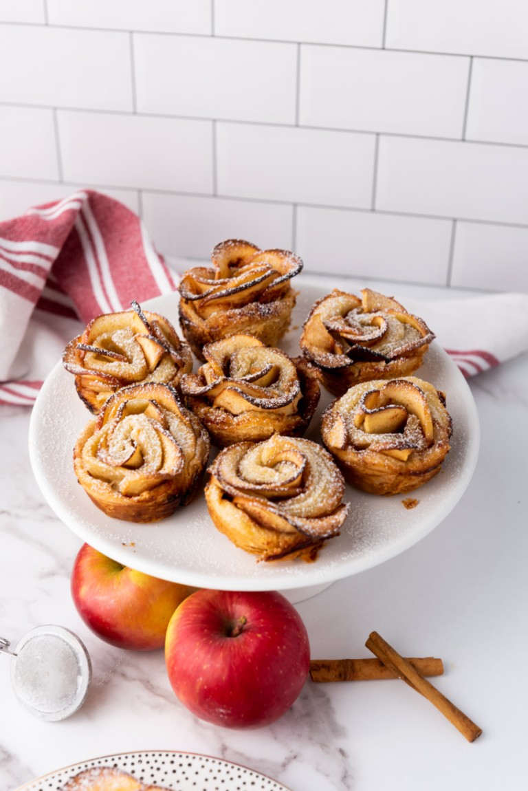 Puffed Pastry Apple Roses Recipe