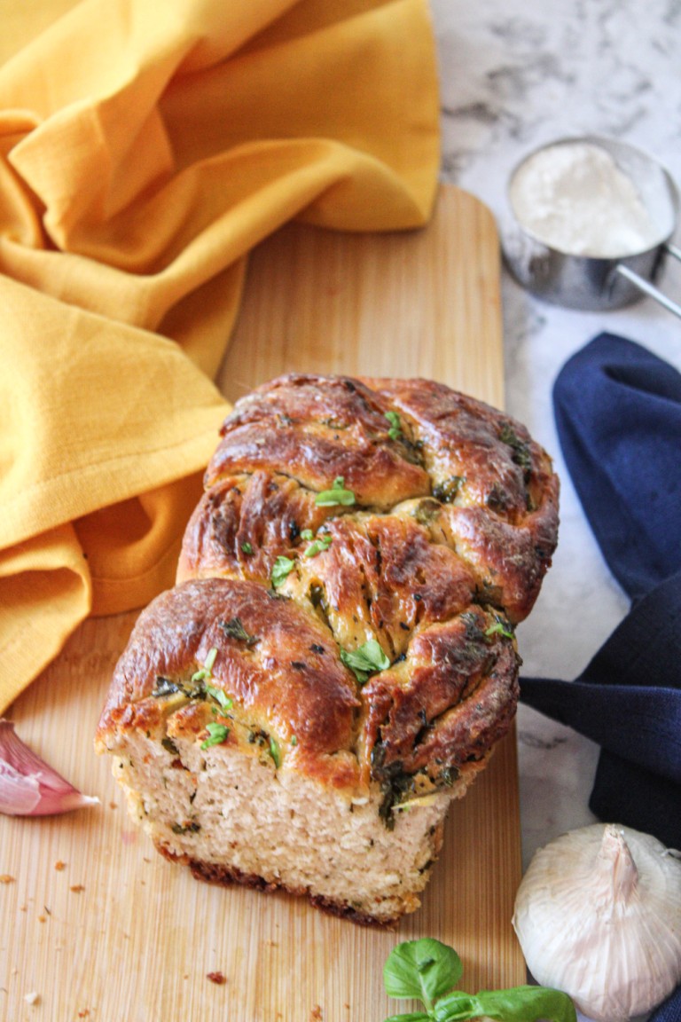 Homemade Garlic And Herb Swirl Bread Recipe