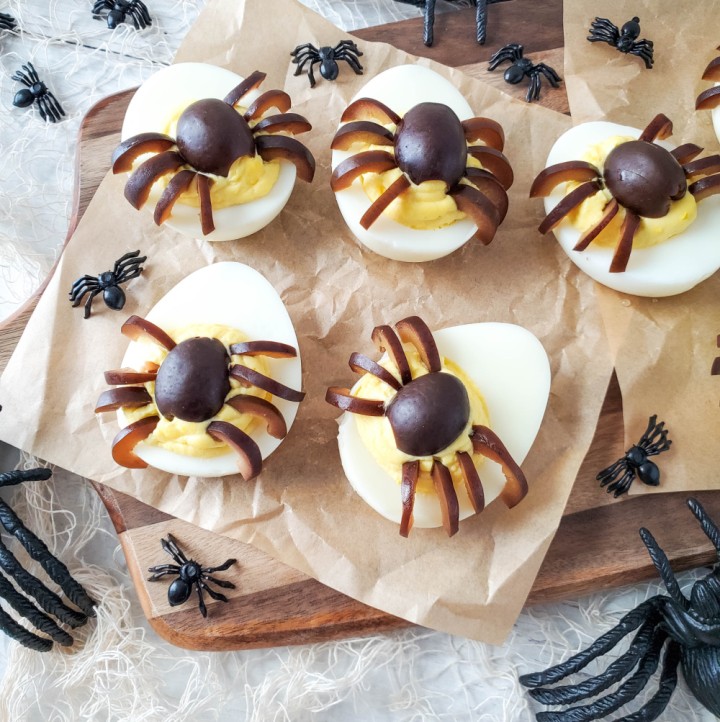 Halloween Deviled Eggs Recipe That's SUPER Spooky!