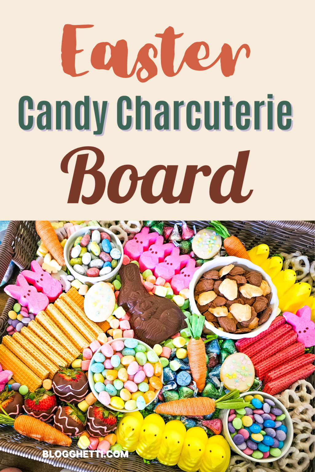 Easter Candy Charcuterie Board