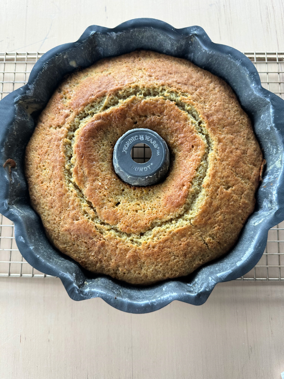 Blood Orange And Cardamom Bundt Cake