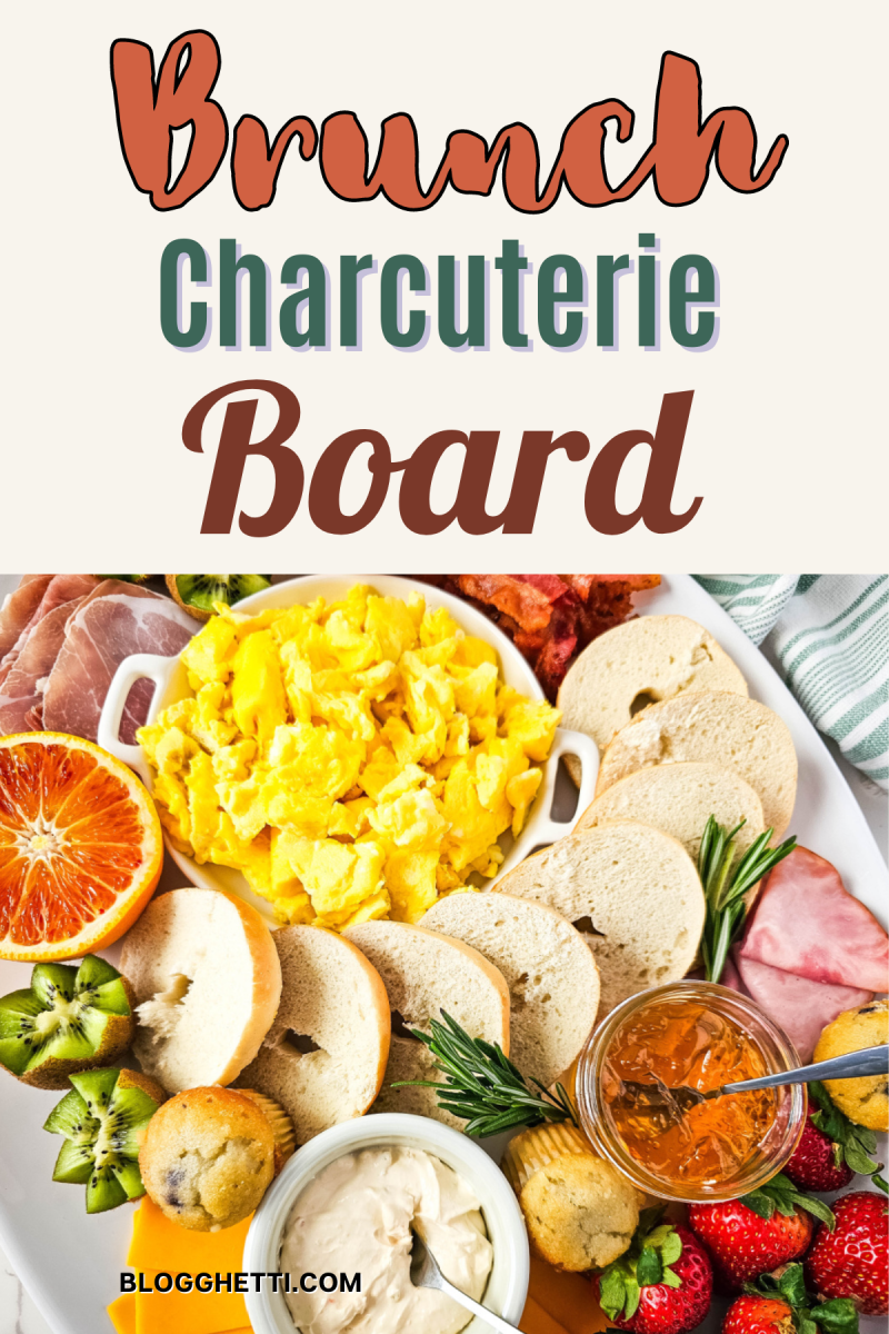 brunch charcuterieboard image with text overlay