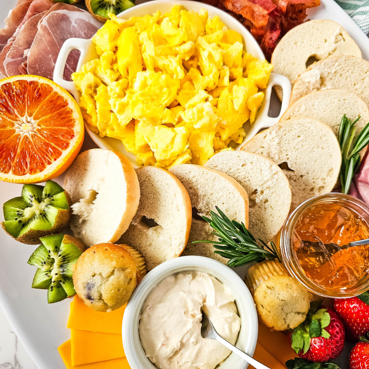 feature image for brunch charcuterie board