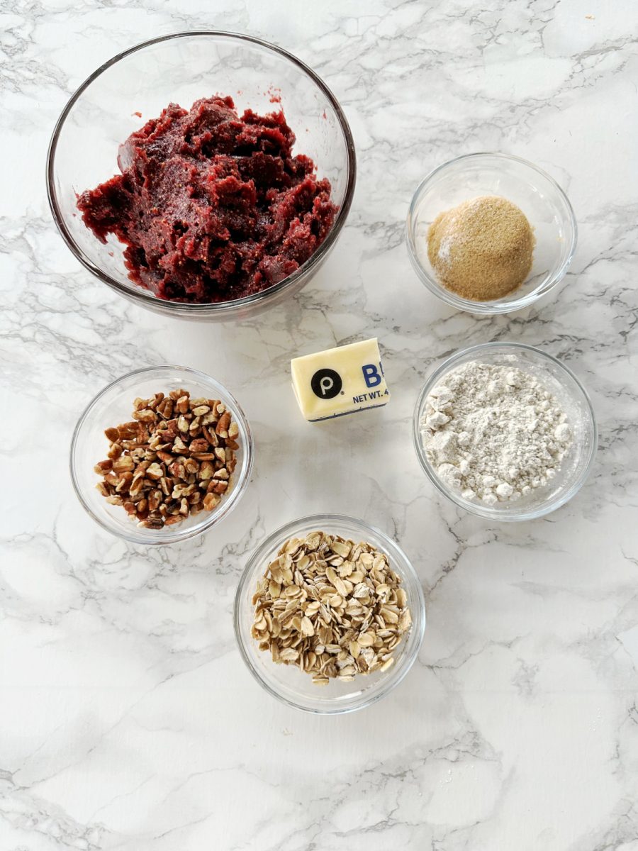 fig filling and top crust ingredients